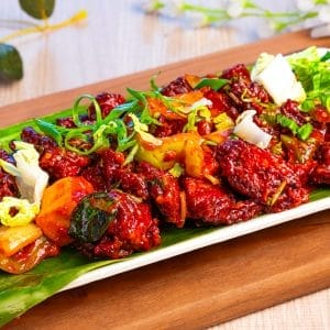 Mushroom Chilli