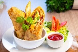 Chicken Kathi Roll