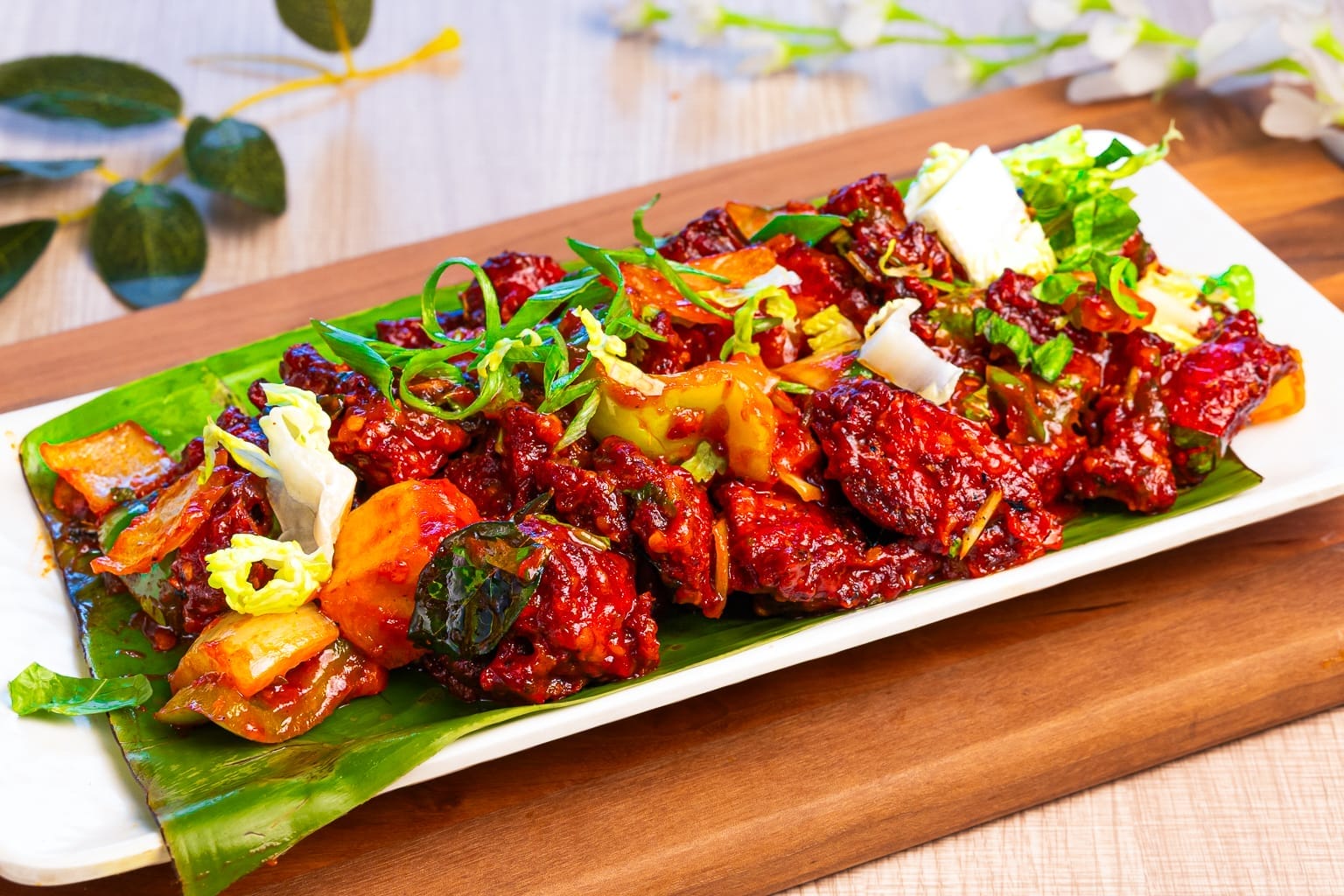 Mushroom Chilli