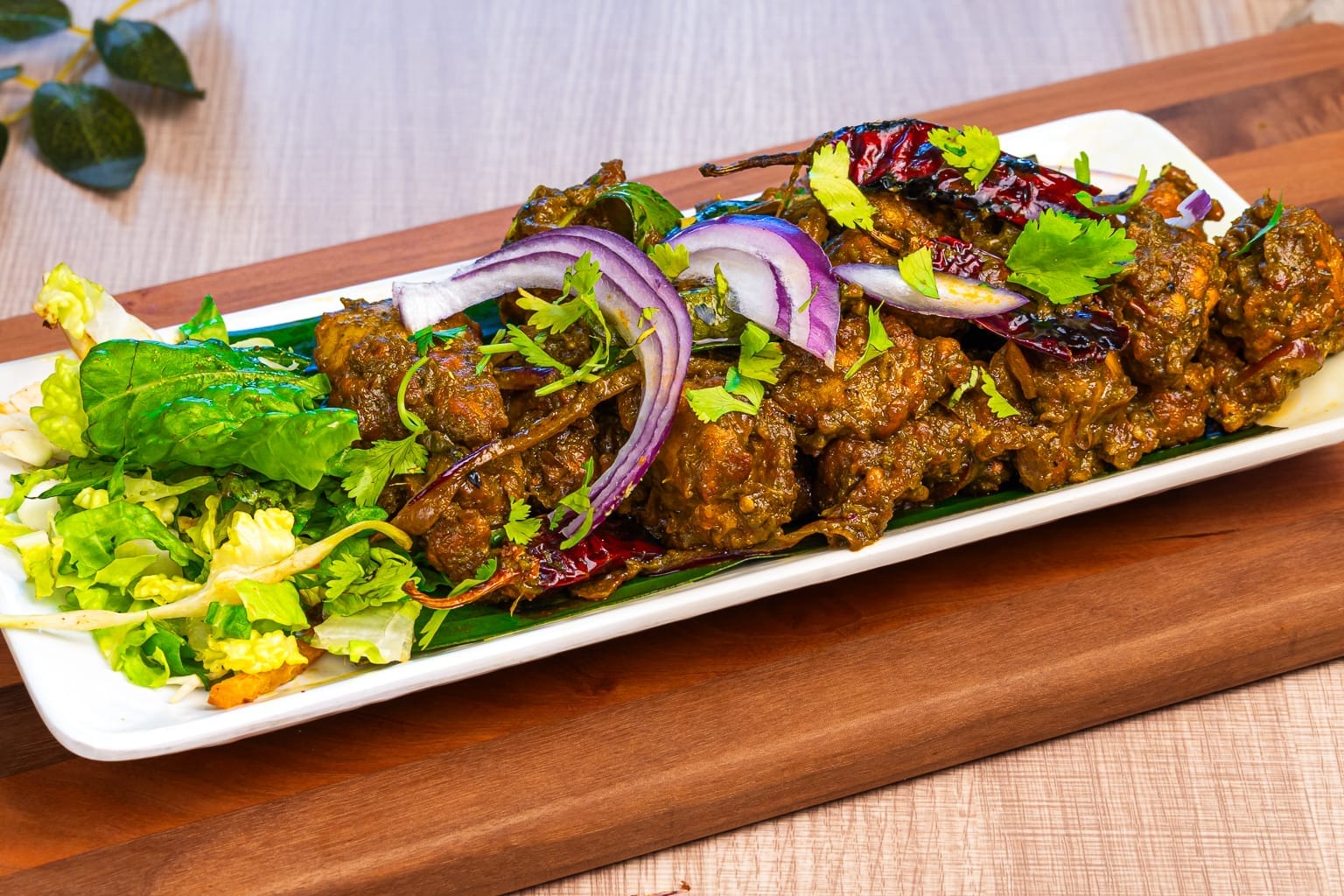 Curry Leaves Chicken Fry